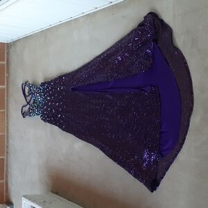 Vienna Open Back Sequin Dress SIZE 2